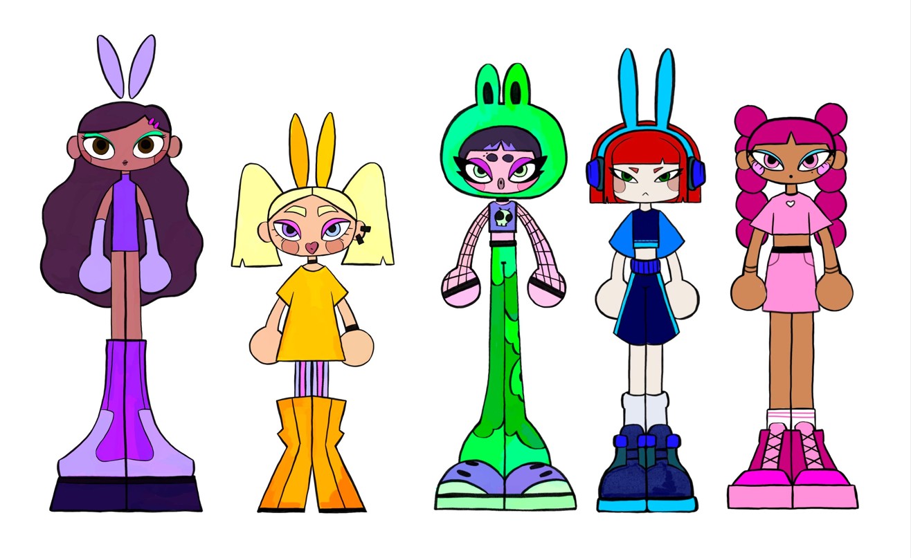 Galaxy Pop Personnages